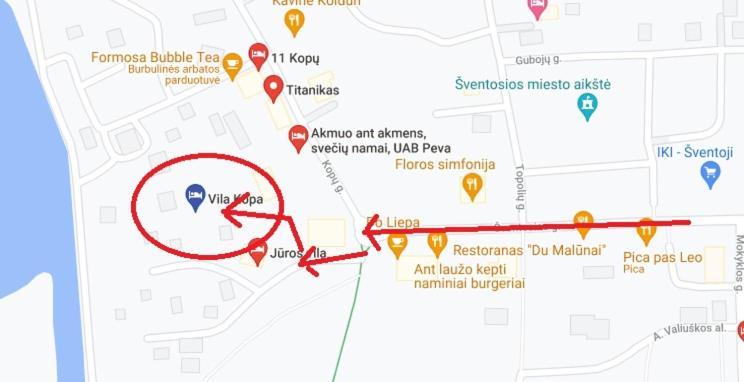Vila Kopa Šventoji المظهر الخارجي الصورة